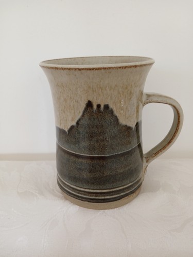 Pottery glazed mug - pottery,