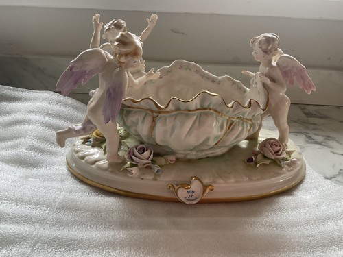 Vintage porcelain gilded - porcelain,
