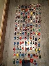 HUGE JOBLOT VINTAGE PLAYMOBIL - GEOBRA 1974 BUNDLE - 126 FIGURES + ACCESSORIES 