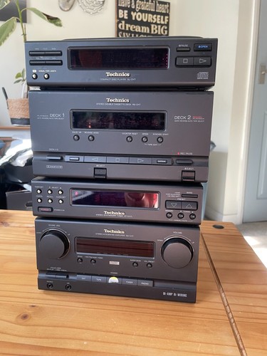 Technics mini hifi system - technics,