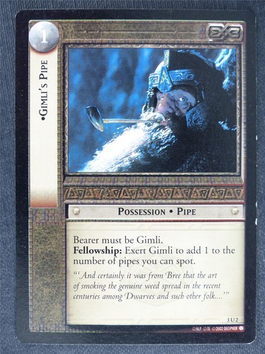 Gimli pipe played - -,