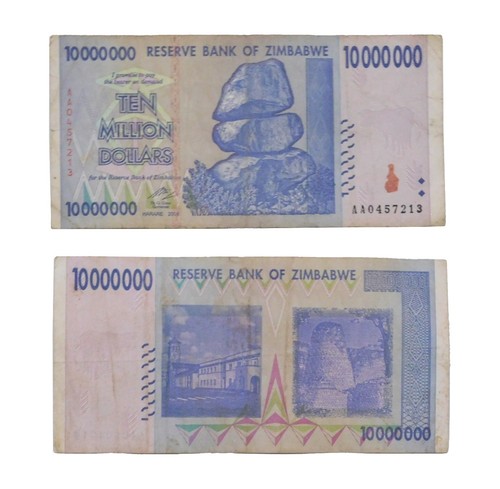 Zimbabwe million dollars - zimbabwe,