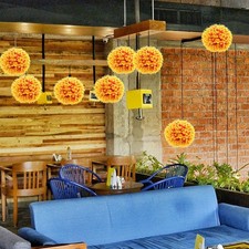  2 Pcs Decorative Fake Grass