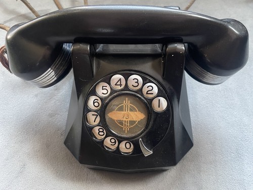 Vintage monophone black art - vintage,