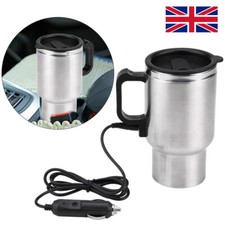 12V Car Heating Cup Electric Kettle Thermal Heater Boiling Coffee Bottle Travel