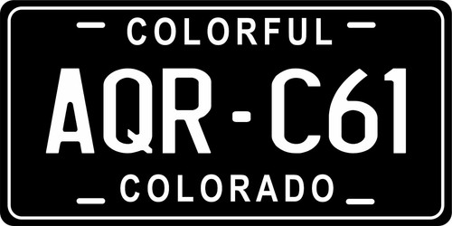 Colorado colorful black custom - black,