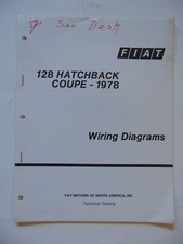 Factory Fiat 128 Coupe and