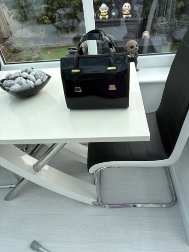 Ted baker black patent handbag - baker,