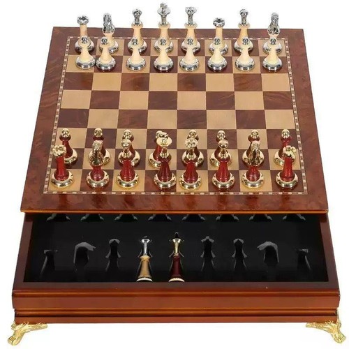 Luxury metal chess - chess, set