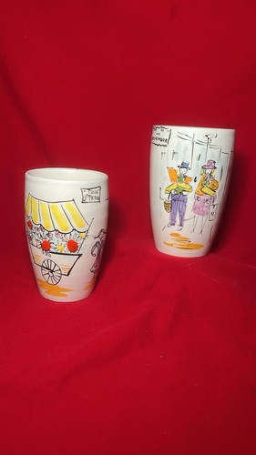 Faience pottery hand painted - pottery,