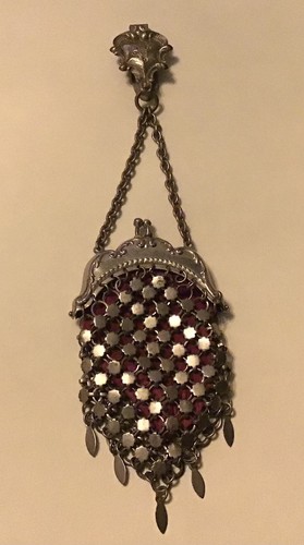 Antique chatelaine coin - antique,