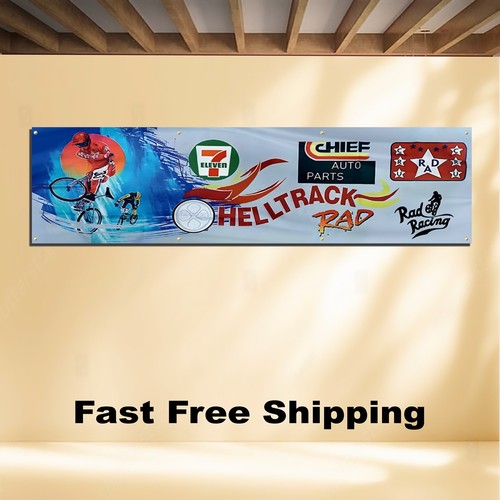 Rad bmx banner flag - rad,