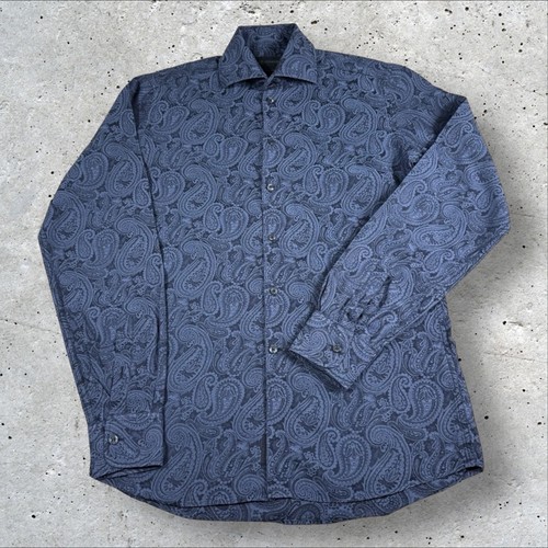 Duchamp paisley shirt men - paisley,