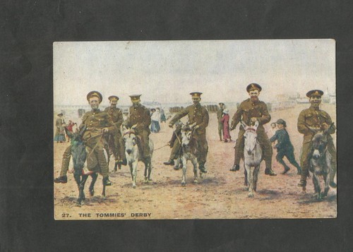 Postcard military titbits war - postcard,