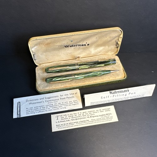 Waterman ink pen set - ink,