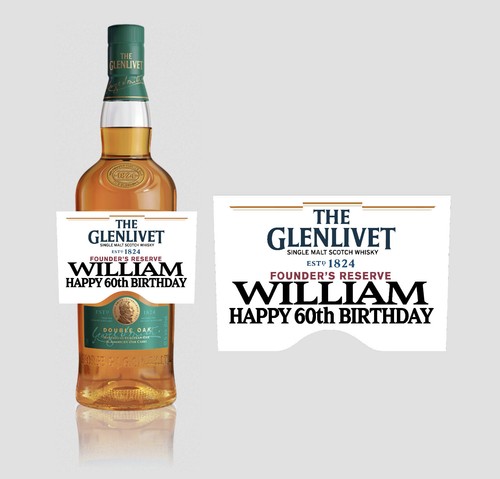 Personalised glenlivet - personalised,