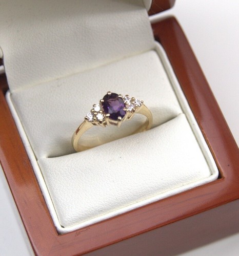 9ct gold amethyst and - amethyst,