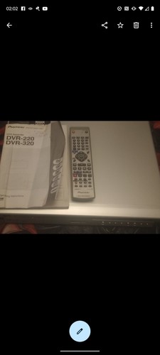 Pioneer dvd recorder 220 - pioneer,