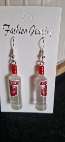 Silver smirnoff vodka bottle - smirnoff,