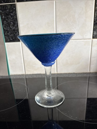 Vintage hand blown - hand, martini