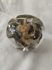 Apple Shaped Glass Paperweight
