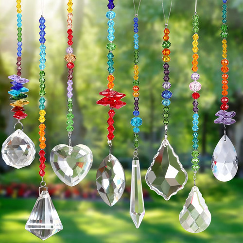 Pieces colorful crystals - pieces,