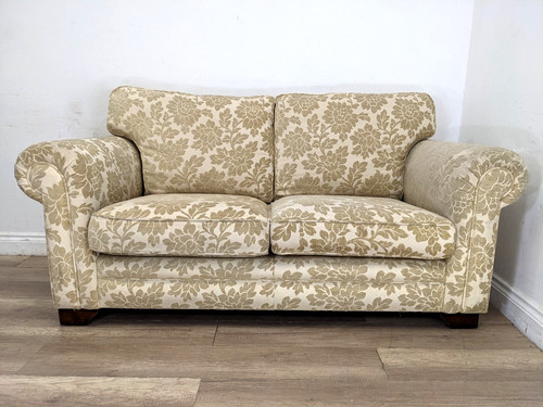 Sofa seater beige floral - seater,