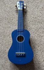 Children’s Wooden Toy Blue Guitar 22 Inches