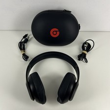 Beats Studio 3 Wireless Headphones Matte Black Over Ear in Case Travel Portable