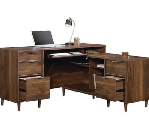Clifton shaped desk - l,