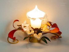 Toleware Light Fixture Orange