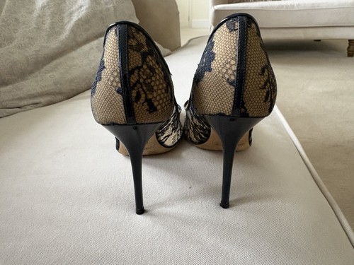 Jimmy choo navy blue - blue, lace