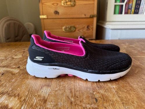 Womens skechers black slip - skechers, on