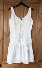 PLT cream 100% cotton corset