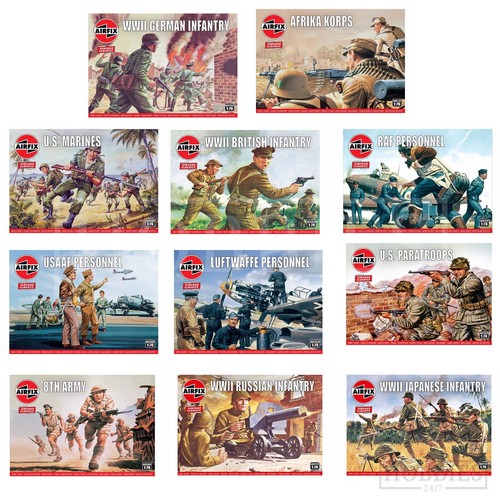 Airfix ww2 figures model - airfix,