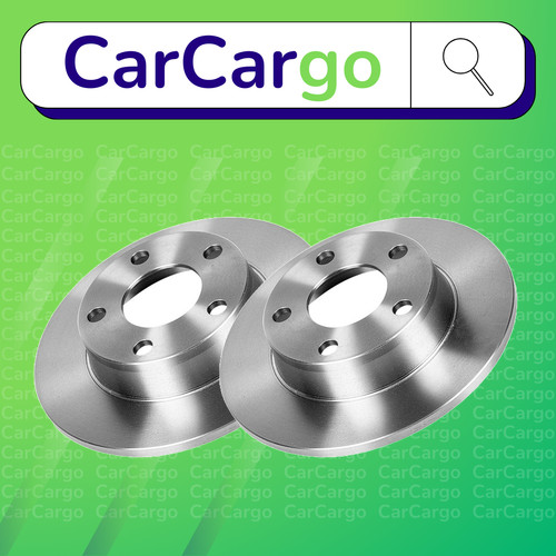 Solid rear brake discs - solid,