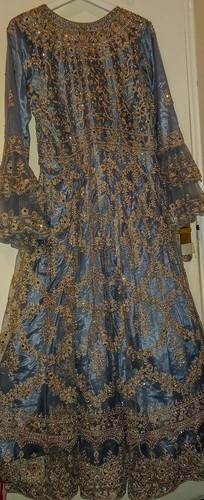 Asian partywear maxi dress - ,