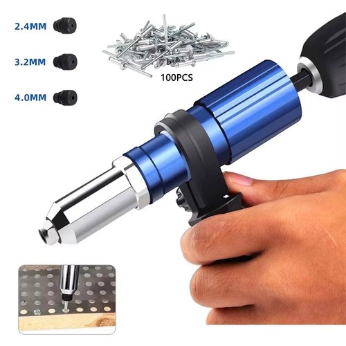 Electric rivet gun adapter - electric,