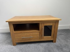 Solid Oak TV Stand / Media