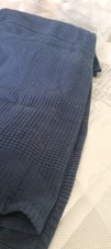 3 x IKEA INDIRA Bedspread Navy Blue  150cm x 250cm Cotton 