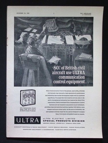 Original 1959 advert ultra - original,