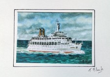 ART PRINT - Passenger Ship