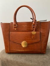 Jasper Conran Amber croc tote bag