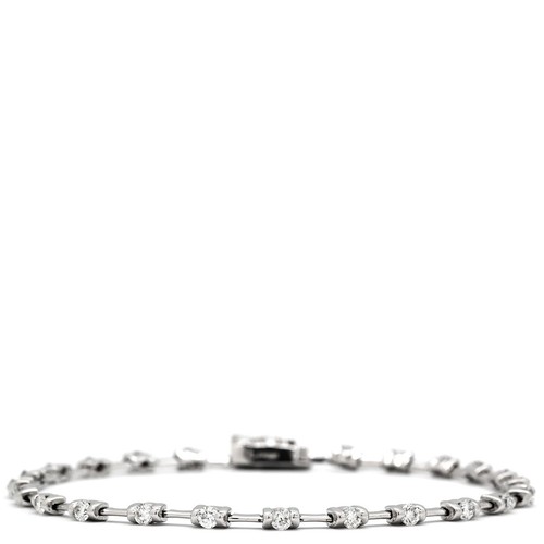 Line bracelet diamond design - line,