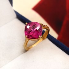 10 MM Cushion Dark Pink