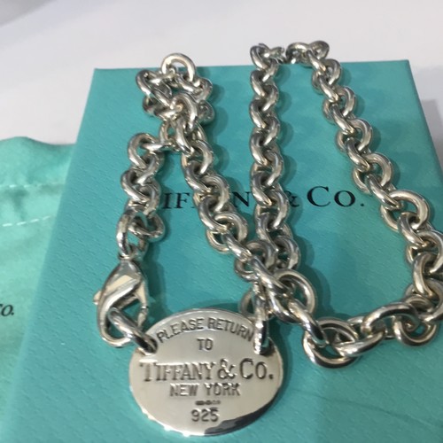 Return tiffany co oval - to,