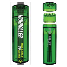 CLEAR HIGHROLLER Herb Grinder