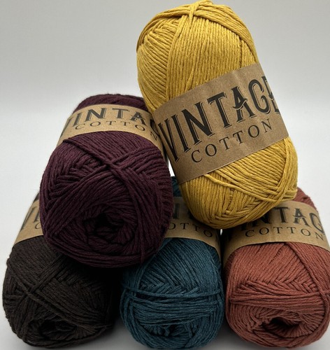 Vintage cotton yarn bundle - vintage,