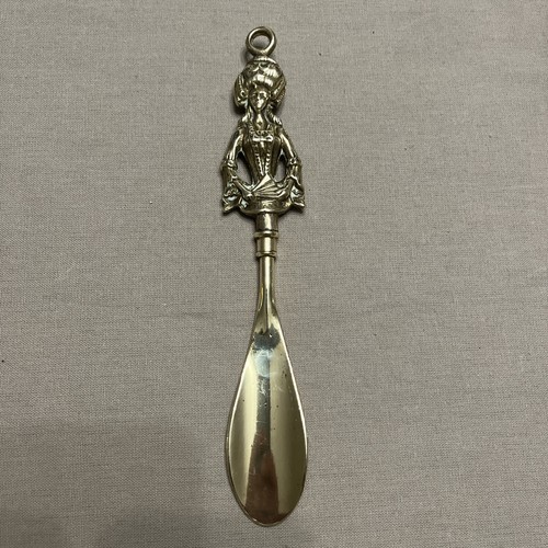 Vintage brass shoe - brass, with