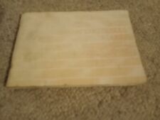 1978 Honda XL125S XL185S XL125 XL185 classic motorcycle owners manual handbook.